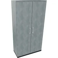 Soennecken Flügeltürenschrank endless 820114483, abschließbar, 5 OH, beton hell, 100x186,9x44,2cm (BxHxT) 4003969066175 Soennecken