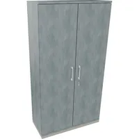 Soennecken Flügeltürenschrank endless 820114583, abschließbar, 5 OH, beton hell, 100x186,9x44,2cm (BxHxT) 4003969066236 Soennecken