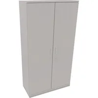 Soennecken Flügeltürenschrank endless 820114581, abschließbar, 5 OH, lichtgrau, 100x186,9x44,2cm (BxHxT) 4003969066151 Soennecken