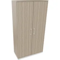 Soennecken Flügeltürenschrank endless 820114671, abschließbar, 5 OH, eiche natur, 100x186,9x44,2cm (BxHxT) 4003969066229 Soennecken