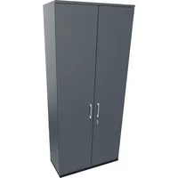 Soennecken Flügeltürenschrank endless 820114782, abschließbar, 6 OH, lavagrau, 100x222,1x44,2cm (BxHxT) 4003969067141 Soennecken