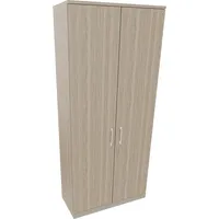 Soennecken Flügeltürenschrank endless 820114871, abschließbar, 6 OH, eiche natur, 100x222,1x44,2cm (BxHxT) 4003969067356 Soennecken