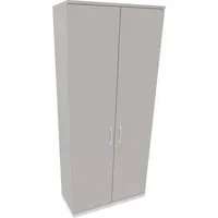 Soennecken Flügeltürenschrank endless 820114981, abschließbar, 6 OH, lichtgrau, 100x222,1x44,2cm (BxHxT) 4003969067301 Soennecken