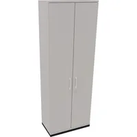 Soennecken Flügeltürenschrank endless 820115081, abschließbar, 6 OH, lichtgrau, 80x222,1x44,2cm (BxHxT) 4003969067103 Soennecken