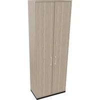 Soennecken Flügeltürenschrank endless 820115071, abschließbar, 6 OH, eiche natur, 80x222,1x44,2cm (BxHxT) 4003969067165 Soennecken