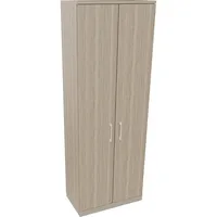 Soennecken Flügeltürenschrank endless 820115171, abschließbar, 6 OH, eiche natur, 80x222,1x44,2cm (BxHxT) 4003969067127 Soennecken