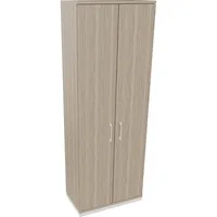 Soennecken Flügeltürenschrank endless 820115271, abschließbar, 6 OH, eiche natur, 80x222,1x44,2cm (BxHxT) 4003969067059 Soennecken