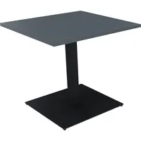 Soennecken Besprechungstisch communication, 72cm (H), 80x80cm (BxT), rechteckig, lavagrau / anthrazit metallic 4003969065437 Soennecken