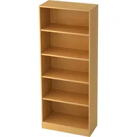 Hammerbacher Regal Solid V60006 5OH 80x40x200,4cm buche 4032062001196 Hammerbacher 3 Stück