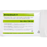 Söhngen Dreiecktuch V weiß 96x96x136cm DIN 13168 4250108807063 Söhngen