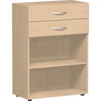 Geramöbel Regal Flex S-383600-B 3OH 1Boden 800x1.104x420mm buche