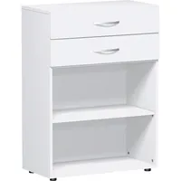 Geramöbel Regal Flex S-383600-W 3OH 3Böden 800x1.104x420mm weiß