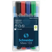 Schneider Permanentmarker Maxx 133 nachfüllbar 4 St./Pack.