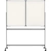 Maul Klappstativdrehtafel-Whiteboard MAULpro, 6338184, 150/300x100cm (BxH), kunststoffbeschichtet, Aluminiumrahmen 4002390047326 Maul