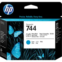 HP Druckkopf F9J86A Nr.744 fotoschwarzcyan 0725184104497 HP