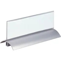 DURABLE DESK PRESENTER DE LUXE Tischaufsteller 21,0 x 6,1 cm beidseitig, 2 St.