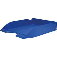 Soennecken Briefablage oeco 1982, A4 / C4, blau, Polystyrol stapelbar 4003630024084 Soennecken