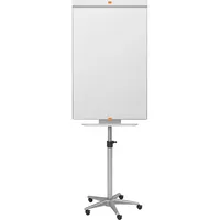 Nobo Flipchart Impression Pro Mobil, 1902386, silber, mit Rollen, mit 2 Seitenarmen 5028252250177 Nobo