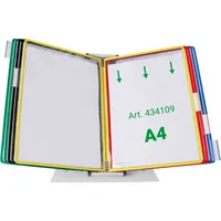 DJOIS Sichttafelständer Tarifold 10 Sichttafeln