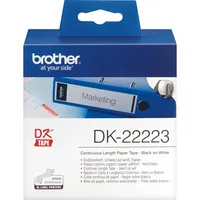 Brother DK-22223 - Endlos-Papieretiketten - Schwarz auf Weiß - Rolle (5 cm x 30,5 m) - 1 Rolle(n) - für QL 1050, 1050N,
