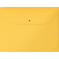 Leitz Dokumententasche Cosy Privacy 4709-00-19, A4, gelb, Polypropylen (PP), Druckknopfverschluss 4002432125814 Leitz 3 Stück