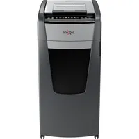 AKTION: Rexel Optimum AutoFeed+ 750M Aktenvernichter mit Partikelschnitt P-5, 2 x 15 mm, bis 750 Blatt, schwarz mit 200 Euro CashBack