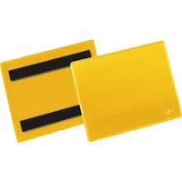 Durable Kennzeichnungstasche 175604 DIN A6 quer gelb 4005546997018 Durable 50 Stück
