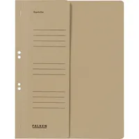 Falken Ösenhefter Manila -RC - Serie 80003866, Din A4 grau halber Vorderdeckel, Recycling-Manilakarton 250g 4014481502317 Falken