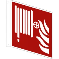 Hinweisschild rot/weiß