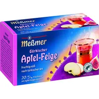 Messmer Tee Ländertee 105684, Türkischer Apfel-Feige, in Beuteln 4002221037946 Messmer 20 Stück