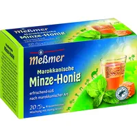 Messmer Tee Ländertee 105685, Marokkanische Minze-Honig, in Beuteln 4002221037960 Messmer 20 Stück