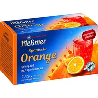 Messmer Tee Ländertee 105687, Spanische Orange, in Beuteln 4002221038004 Messmer 20 Stück
