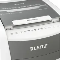 Leitz Aktenvernichter IQ Autofeed Office Pro 600, 8018-00-00, Mikro-Partikelschnitt 2x15mm (P-5), 10 Blatt / 600 Blatt (manuell/automa
