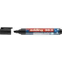 Edding Boardmarker 363, 4-363001, Pack, schwarz, 1-5mm Keilspitze 4004764000128 Edding