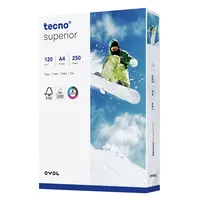 Inapa tecno Kopierpapier Superior 2100011530 A4 120g hochweiß  4011211074359 Inapa tecno 250 Blatt