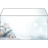 SIGEL Briefumschläge DIN lang Snow Star
