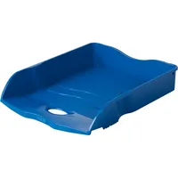 HAN Briefablage Re-LOOP 10298-914, A4 / C4, blau, 100% Recyclingmaterial stapelbar 4012473103535 HAN