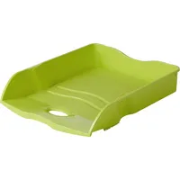 HAN Briefablage Re-LOOP 10298-950, A4 / C4, lemongrün, 100% Recyclingmaterial stapelbar 4012473103566 HAN