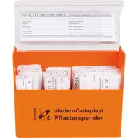 Söhngen Aluderm Pflasterspender aluplast orange 16x12,2x5,7 gefüllt 4250108801313 Söhngen