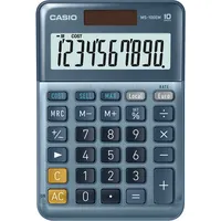 Casio Tischrechner, MS-100EM, angewinkeltes Display, 10stellig 4549526609923 Casio