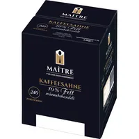 MAITRE Kaffeesahne 4051126001, 10% Fett, 240x 10ml, in Portionsdose 4311596611294 MAITRE 240 Stück