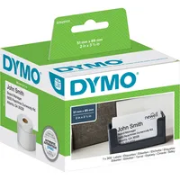 DYMO Original LabelWriter Namenschilder-Etiketten | 51 mm x 89 mm | Rolle mit 300 Etiketten | selbstklebend | für LabelWriter Etikettendrucker und Beschriftungsgerät