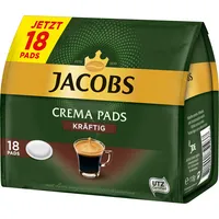 JACOBS Kaffeepads Crema Kräftig