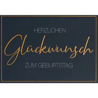 Perleberg Faltkarte Lifestyle 751-0207 240g Geburtstag mehrfarbig Karton 4027421708502 Perleberg