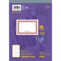 Staufen Notizblock 03654820 Green, kariert, A5, 70g, grau, 48 Blatt 9002244100974 Staufen