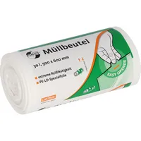 Soennecken Müllbeutel 445012001, weiß, 30 Liter, extrastark 4003969090842 Soennecken 50 Stück