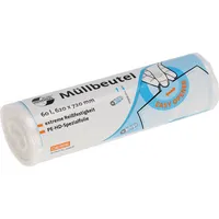 Soennecken Müllsäcke 445012203, transparent, 60 Liter, extrastark 4003969090767 Soennecken 50 Stück