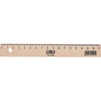 M+R Holz-Lineal 719170000 braun 17cm mit Tuschekante 4004627259014 M+R