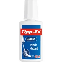 Tipp-Ex Korrekturflüssigkeit Rapid weiß 25ml 811914 3086126100326 Tipp-Ex 25 Milliliter