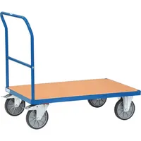 fetra Schiebebügel-Wagen Stahl/Holz Buche 1200x800mm b.500kg 4017976025032 fetra
